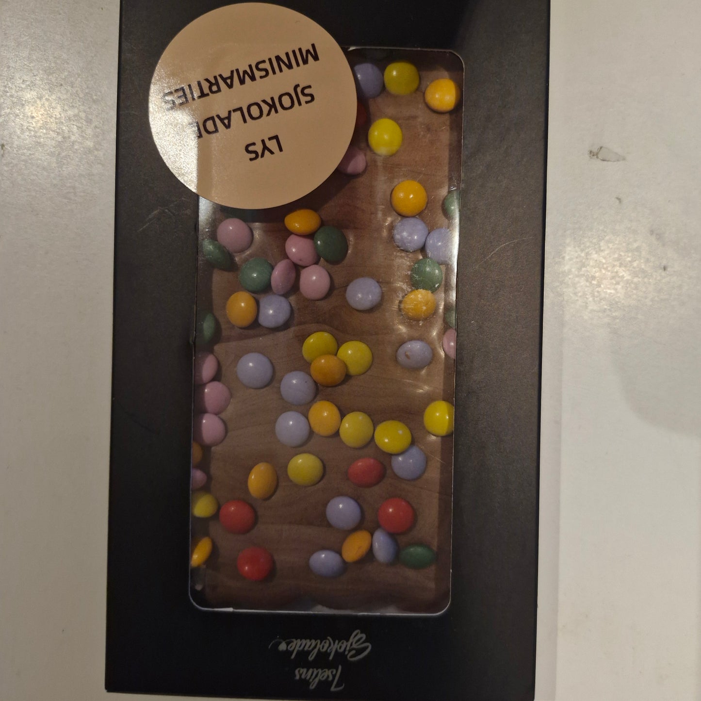 Lys sjokolade minismarties