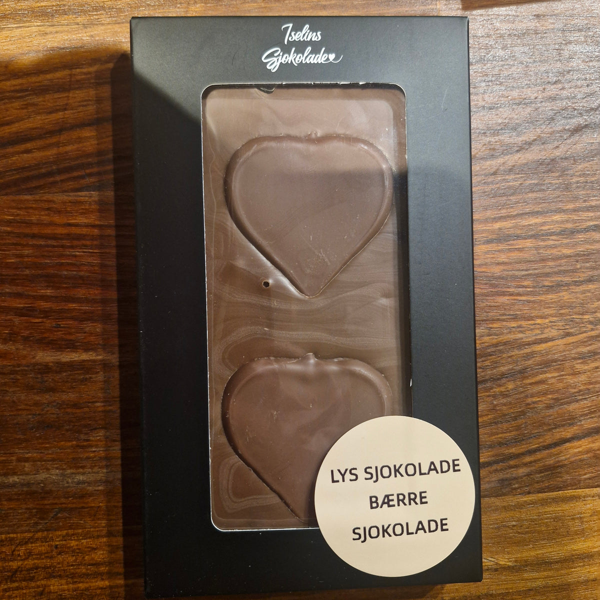 Lys sjokolade - Bærre sjokolade