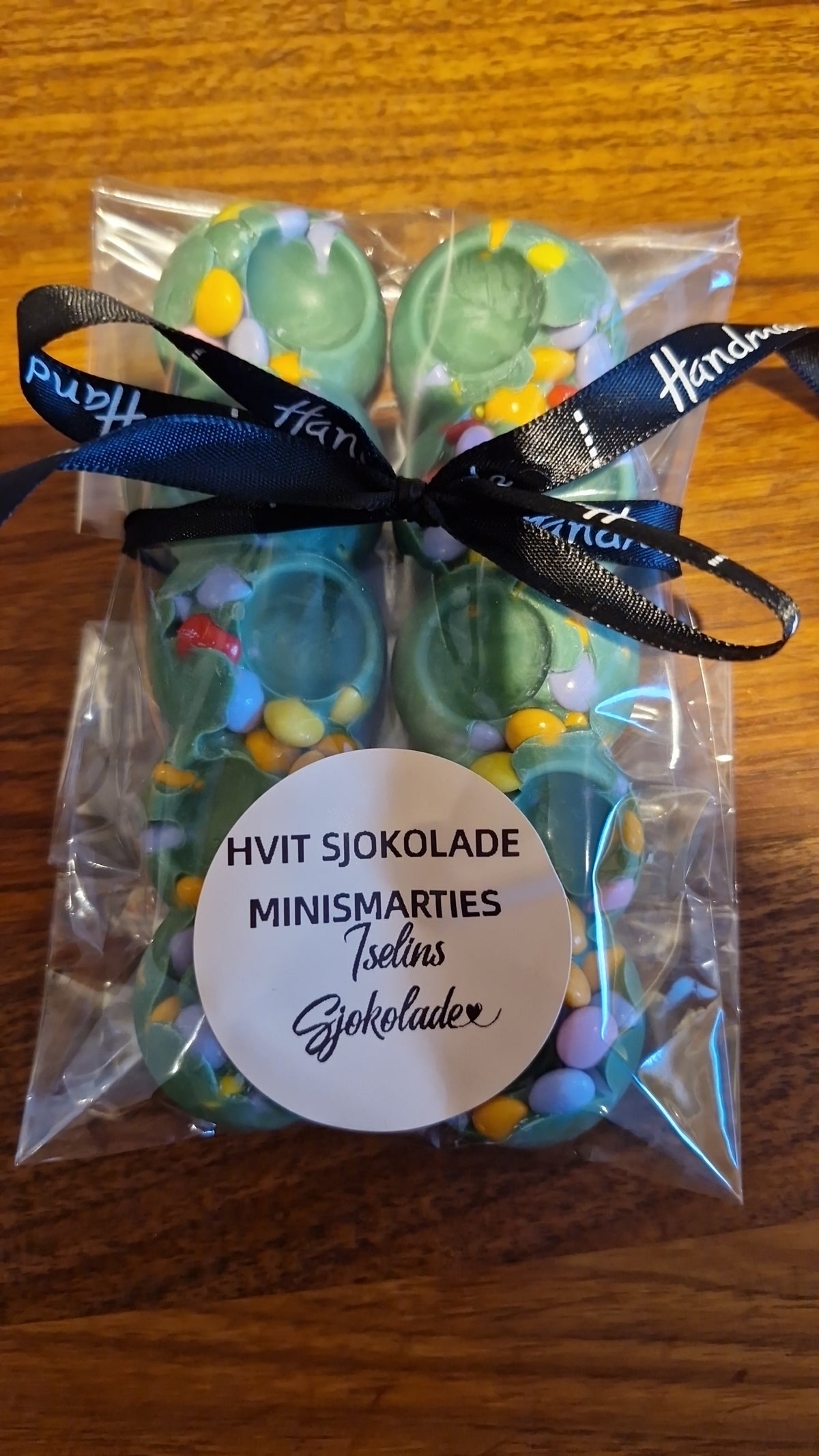 2 stenger hvit sjokolade - minismarties